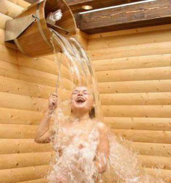 Как сделать подогрев воды для душа в бане